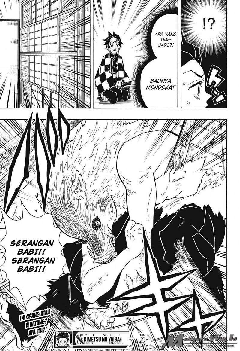 Kimetsu no Yaiba Chapter 21 Bahasa Indonesia