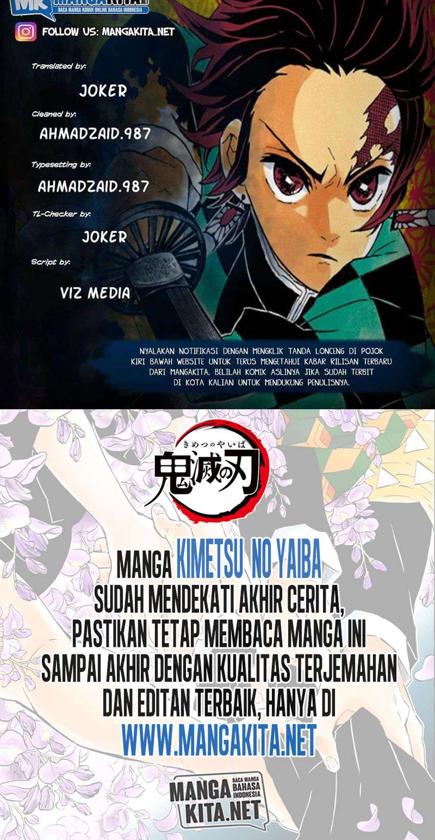Kimetsu no Yaiba Chapter 204 [warna] Bahasa Indonesia