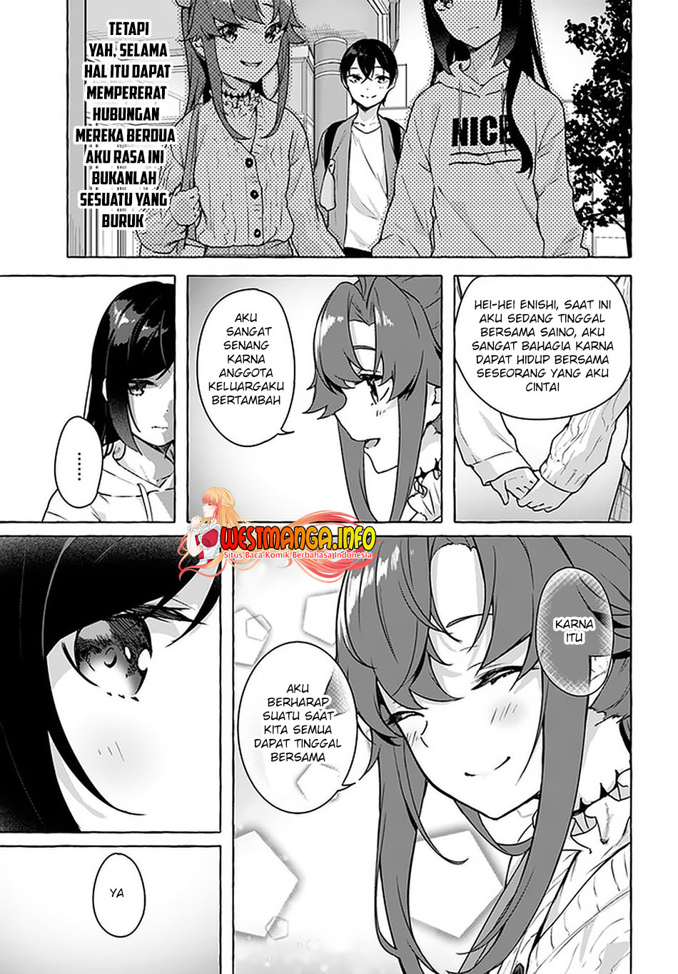 Sekkusu and danjon! ~ Wagaya no chika ni, H kaisū = reberu no danjon ga shutsugen shita?! Chapter 25 Bahasa Indonesia