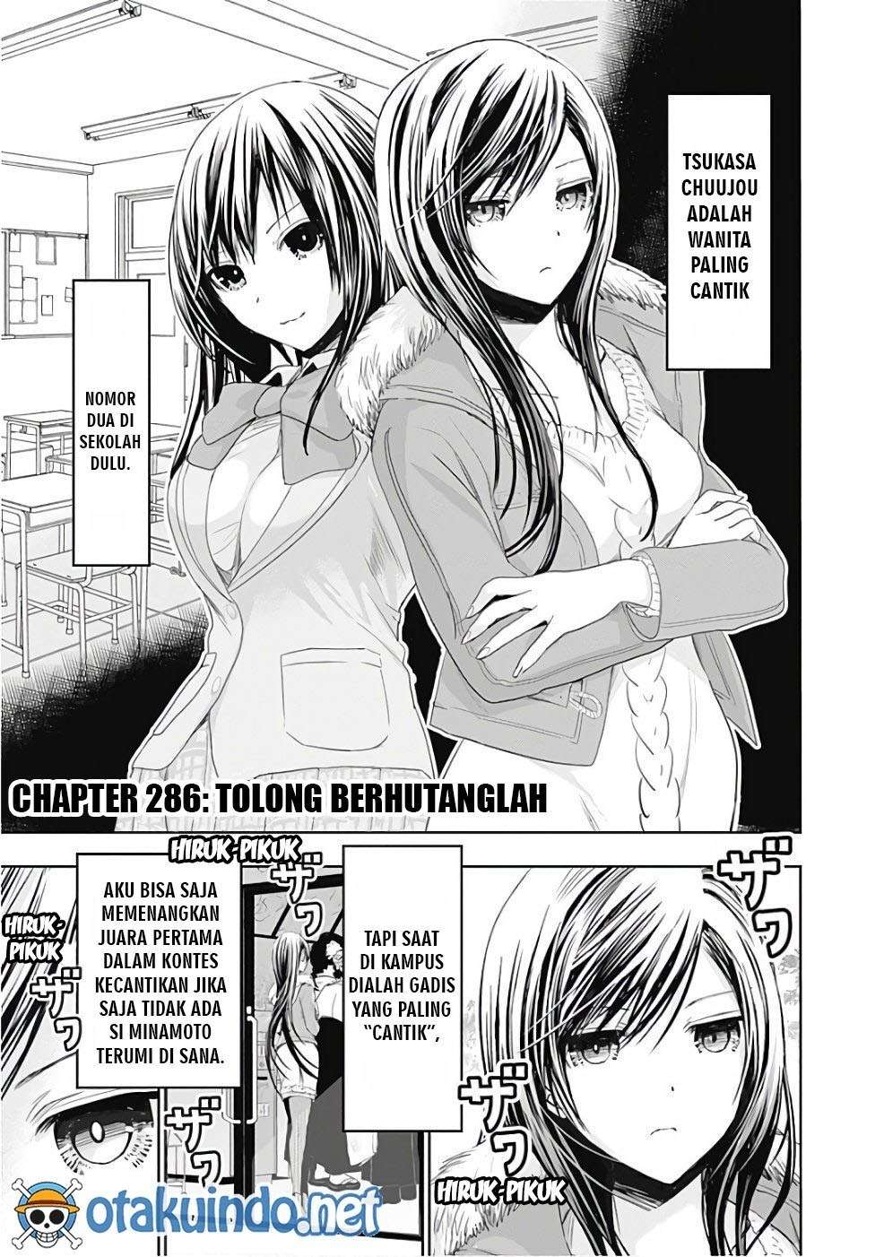 Minamoto-kun Monogatari Chapter 286 Bahasa Indonesia