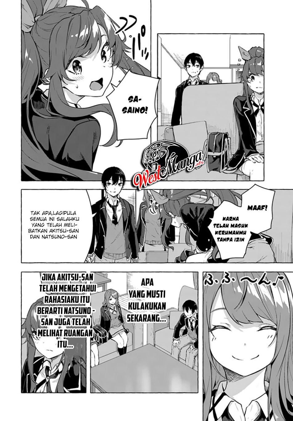 Sekkusu and danjon! ~ Wagaya no chika ni, H kaisū = reberu no danjon ga shutsugen shita?! Chapter 17 Bahasa Indonesia