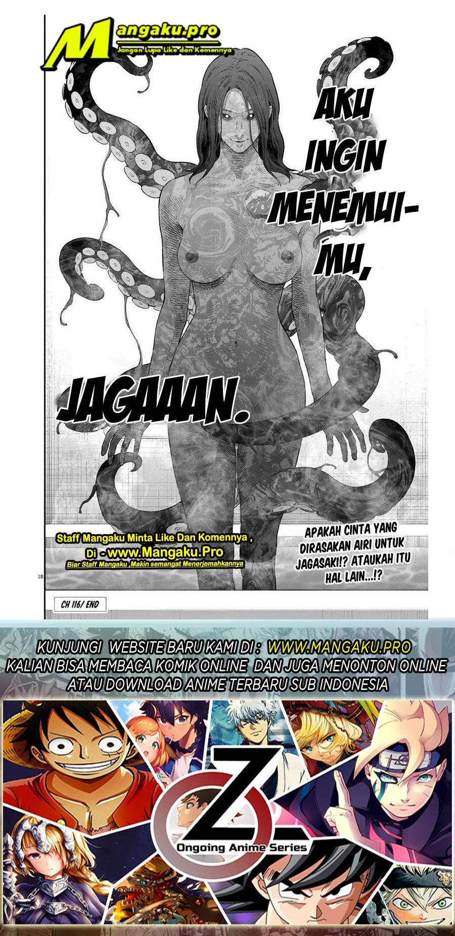 Jagaaaaaan Chapter 116 Bahasa Indonesia