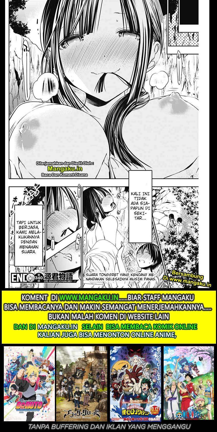 Minamoto-kun Monogatari Chapter 340 Bahasa Indonesia