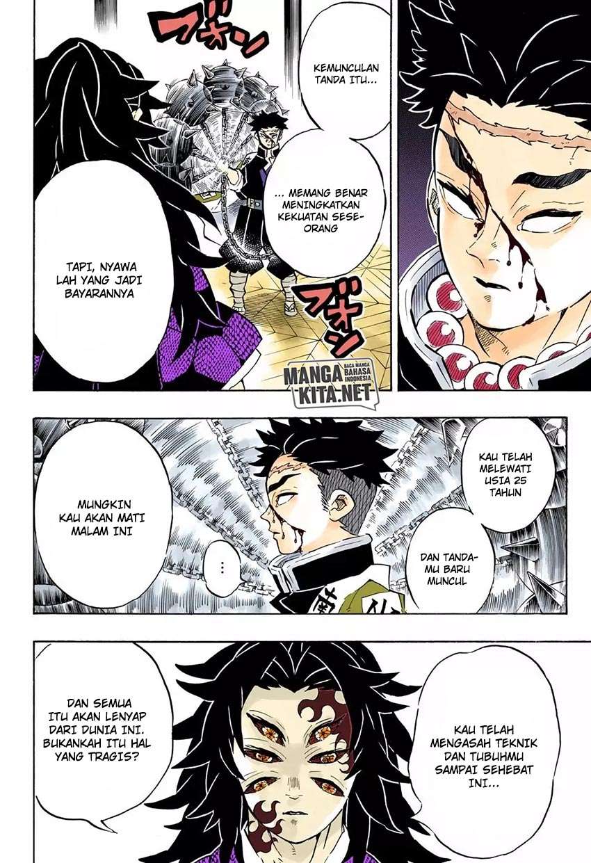 Kimetsu no Yaiba Chapter 170 (warna) Bahasa Indonesia