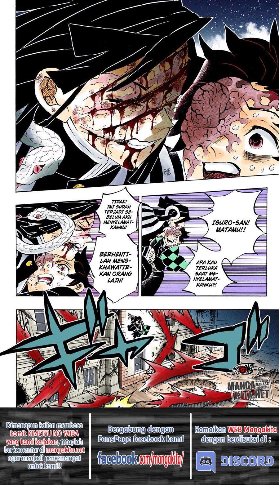 Kimetsu no Yaiba Chapter 194 warna Bahasa Indonesia