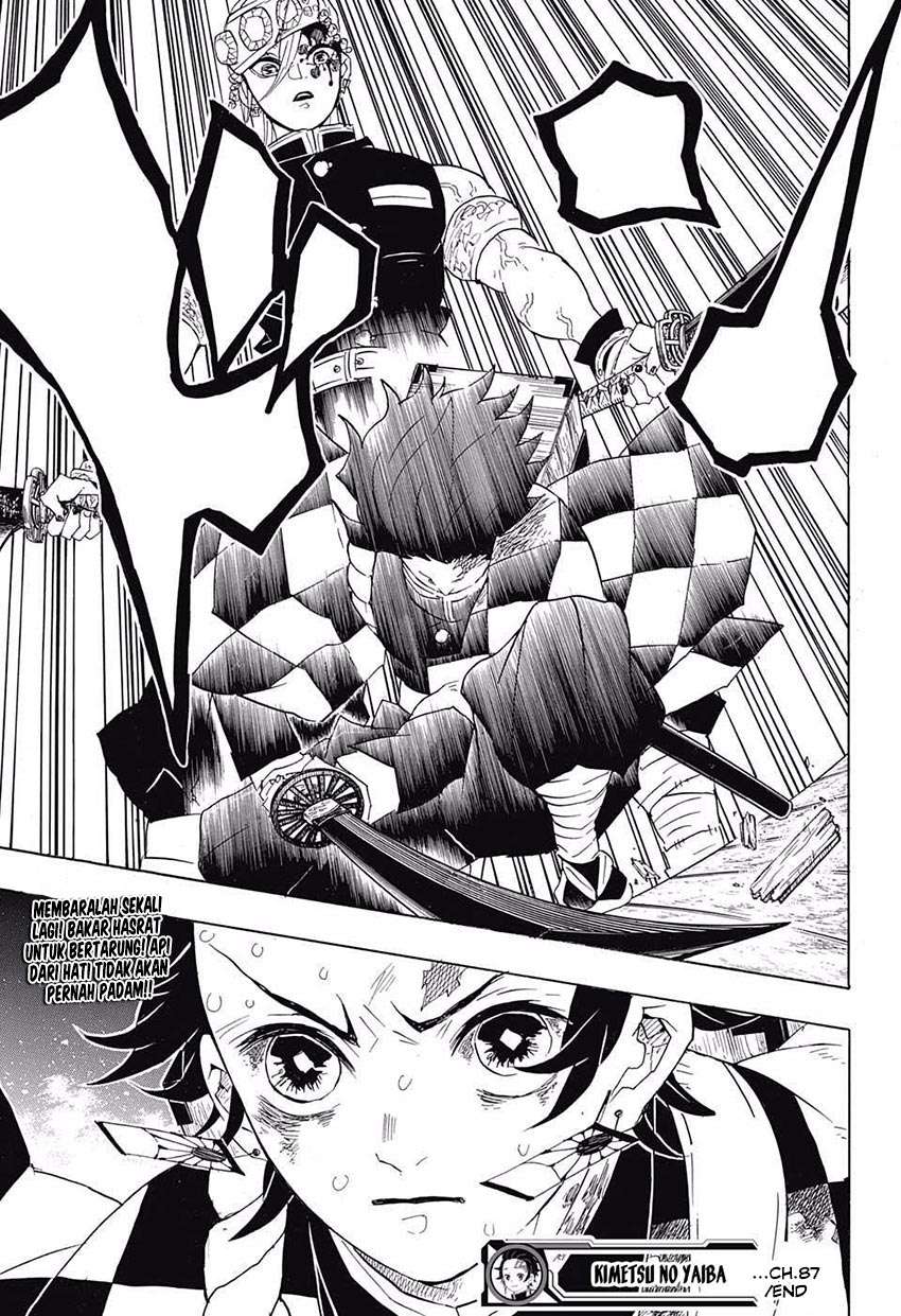 Kimetsu no Yaiba Chapter 87 Bahasa Indonesia