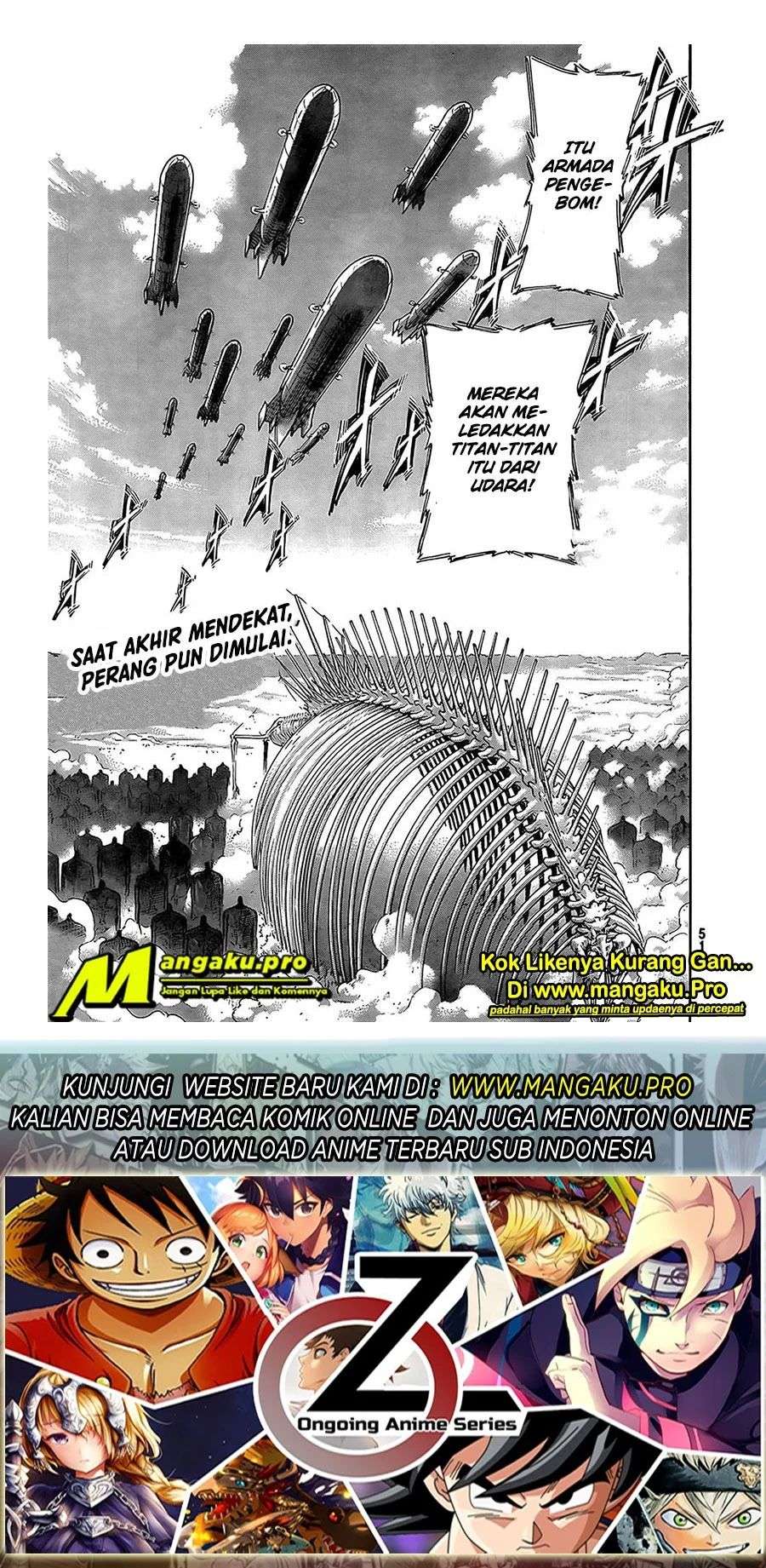 Shingeki no Kyojin Chapter 133.2 Bahasa Indonesia