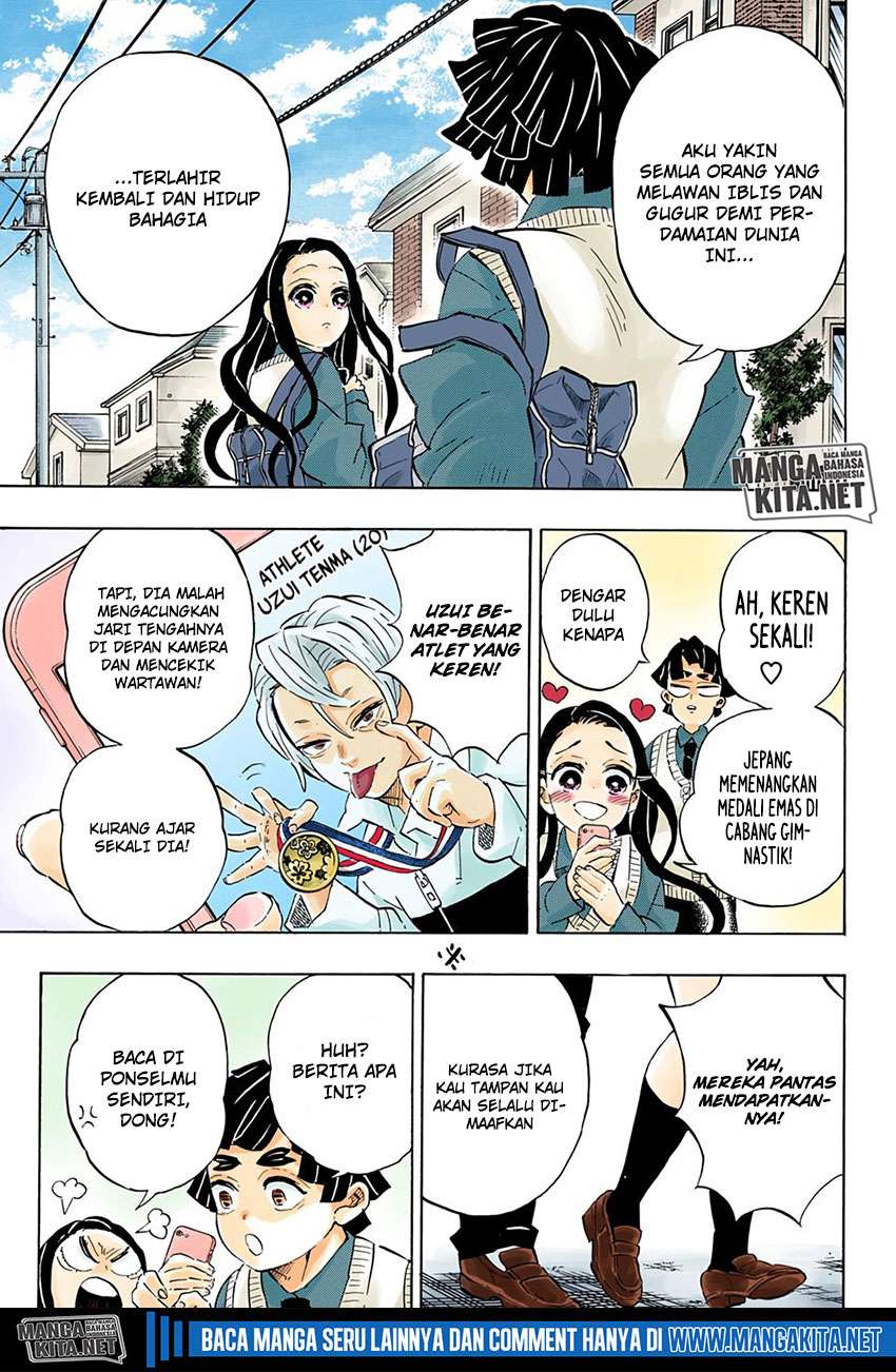 Kimetsu no Yaiba Chapter 205 (color) Bahasa Indonesia