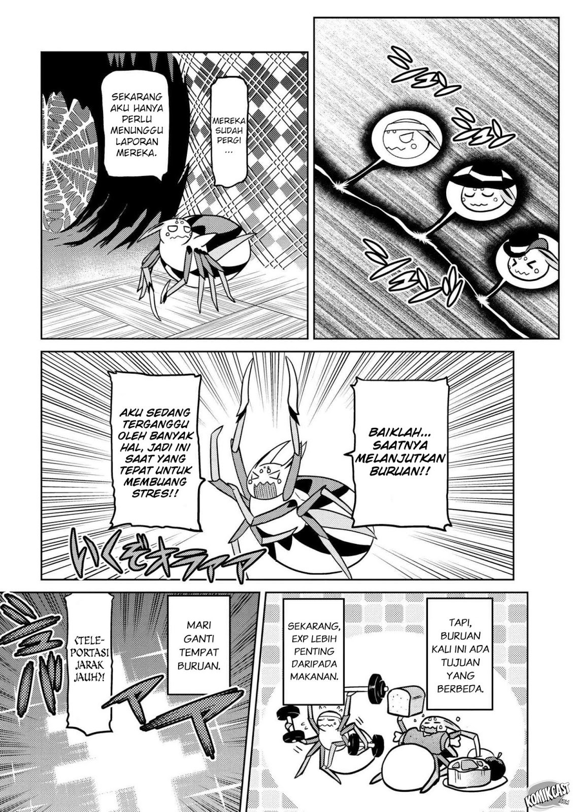 Kumo Desu ga, Nani ka? Chapter 30.1 Bahasa Indonesia