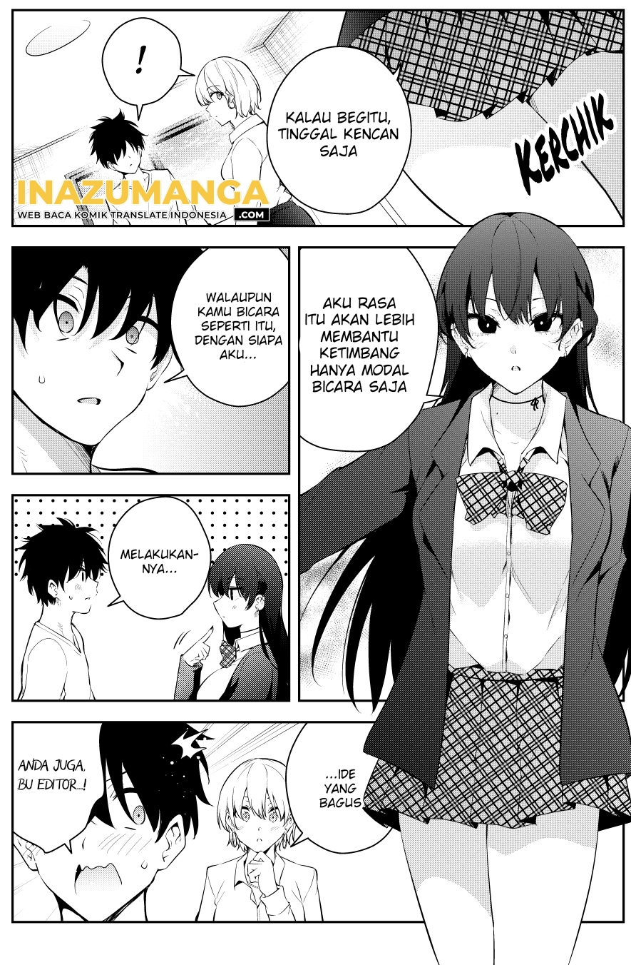 Mishiranu Joshikousei ni Kankensareta Mangaka no Hanashi Chapter 42 Bahasa Indonesia