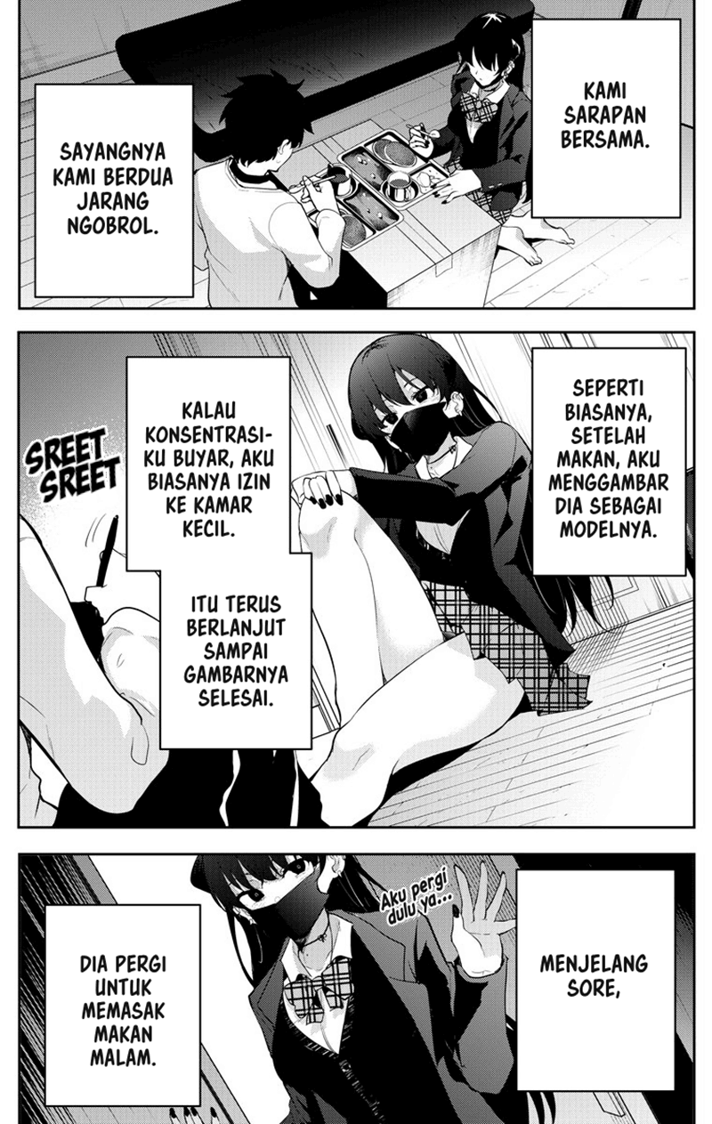 The Story of When I Was Confined by an Unknown High School Girl Chapter 14 Bahasa Indonesia