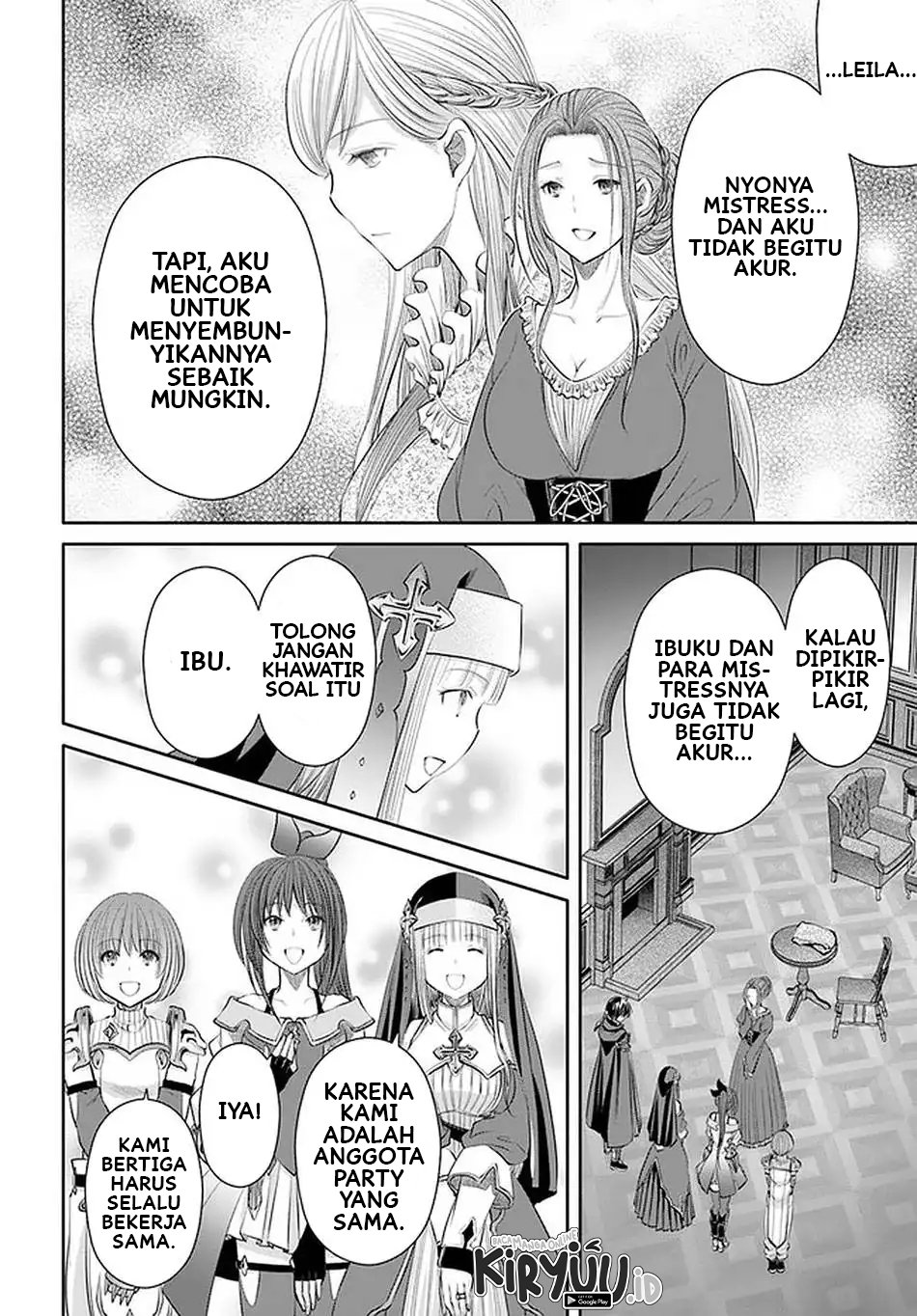 Hachinan tte, Sore wa Nai Deshou! Chapter 59 Bahasa Indonesia