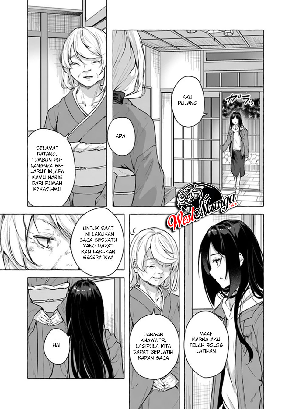 Sekkusu and danjon! ~ Wagaya no chika ni, H kaisū = reberu no danjon ga shutsugen shita?! Chapter 15 Bahasa Indonesia