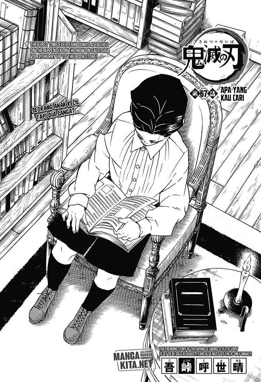 Kimetsu no Yaiba Chapter 67 Bahasa Indonesia