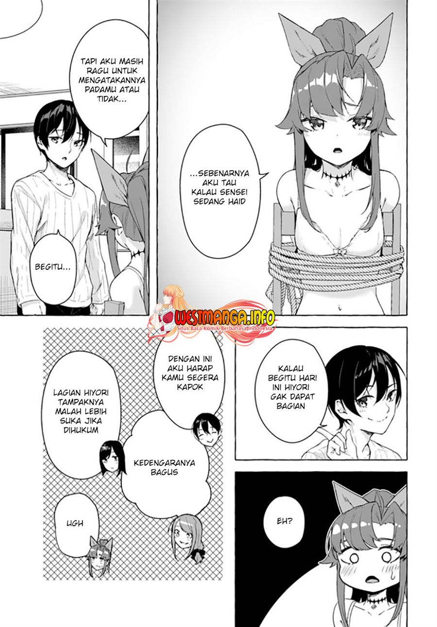 Sekkusu and danjon! ~ Wagaya no chika ni, H kaisū = reberu no danjon ga shutsugen shita?! Chapter 27 Bahasa Indonesia