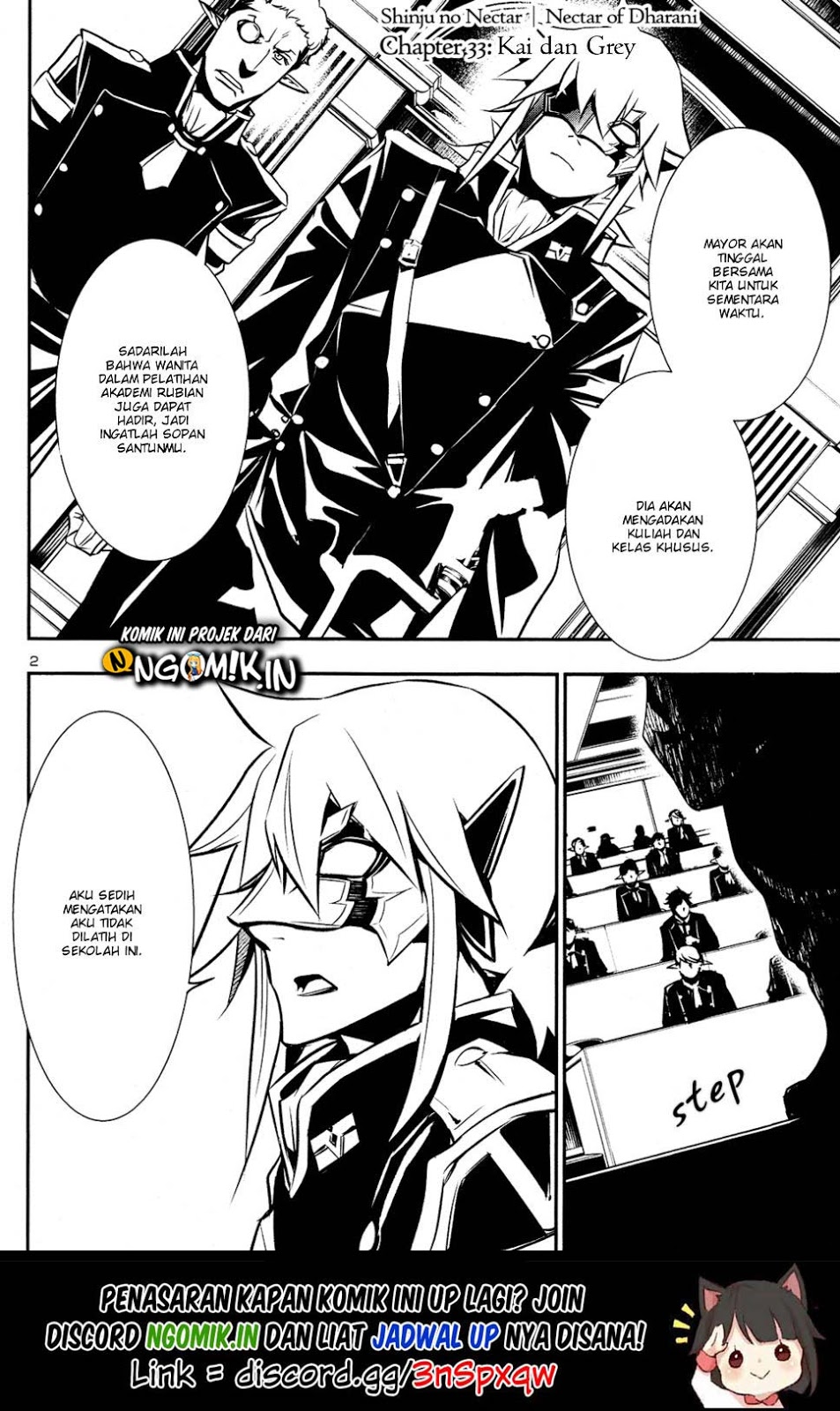 Shinju no Nectar Chapter 33 Bahasa Indonesia