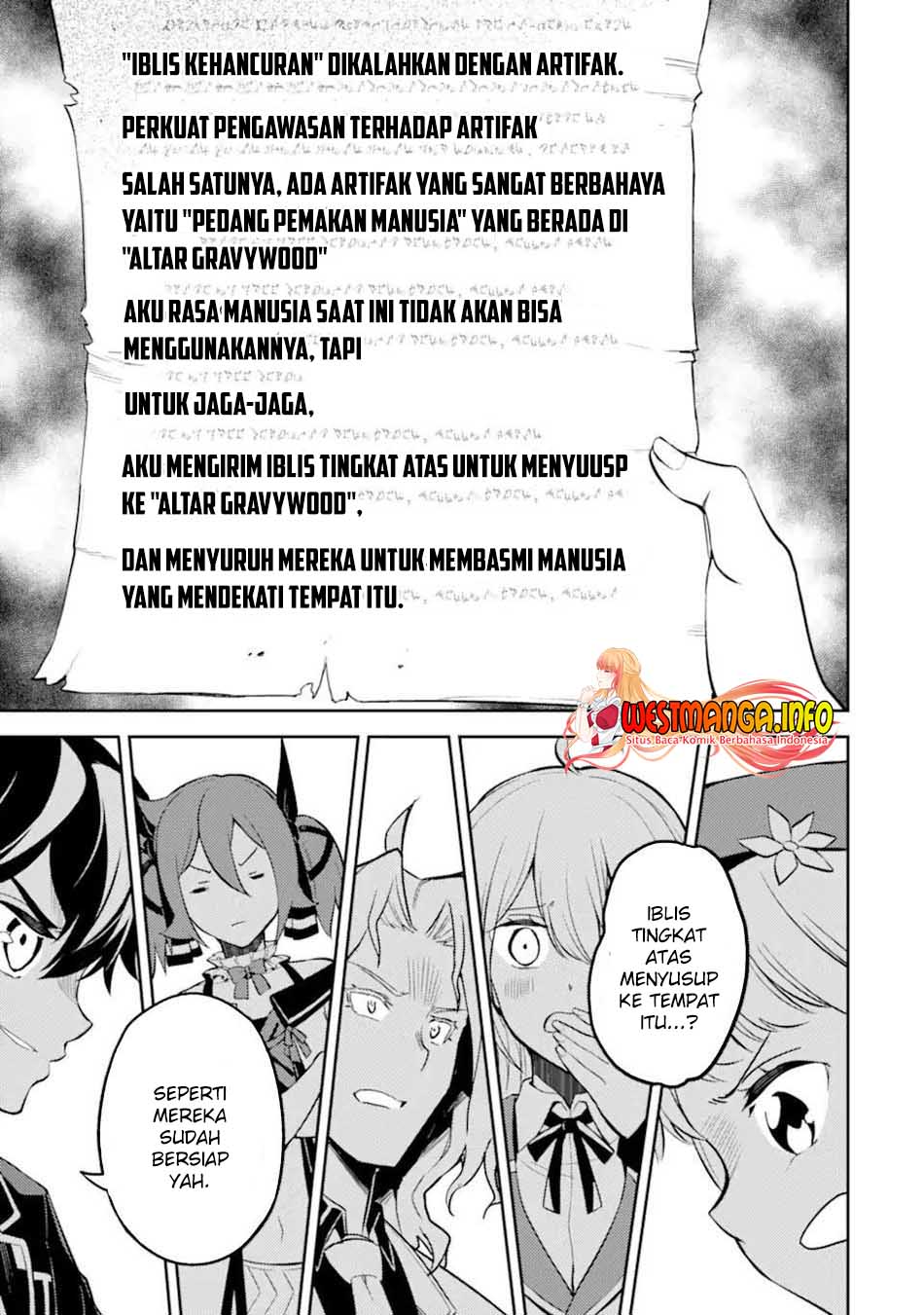 Shikkakumon no Saikyou Kenja Chapter 54.1 Bahasa Indonesia
