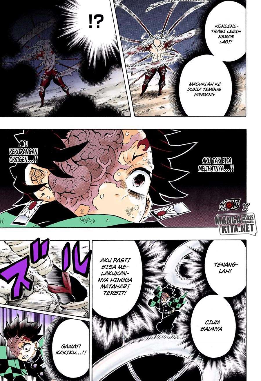 Kimetsu no Yaiba Chapter 194 warna Bahasa Indonesia