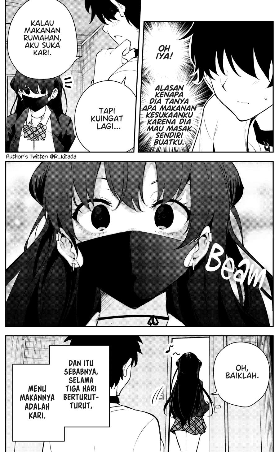 The Story of When I Was Confined by an Unknown High School Girl Chapter 21 Bahasa Indonesia