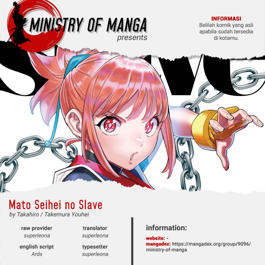 Mato Seihei no Slave Chapter 100 Bahasa Indonesia