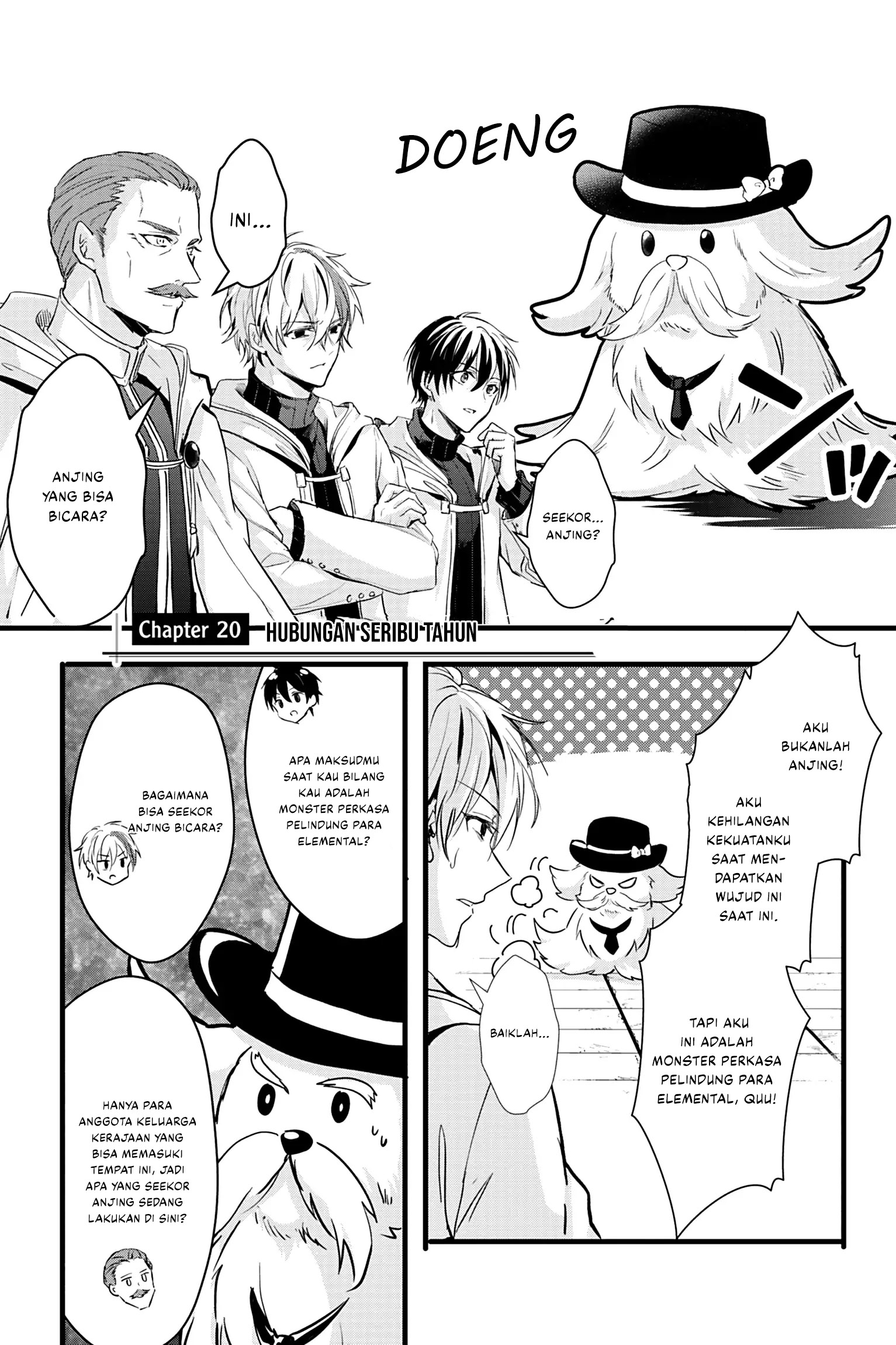 Oujo Denka wa Oikari no you desu Chapter 20 Bahasa Indonesia