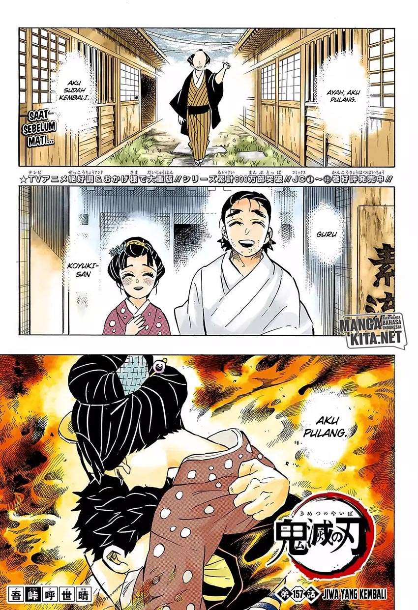 Kimetsu no Yaiba Chapter 157 Bahasa Indonesia