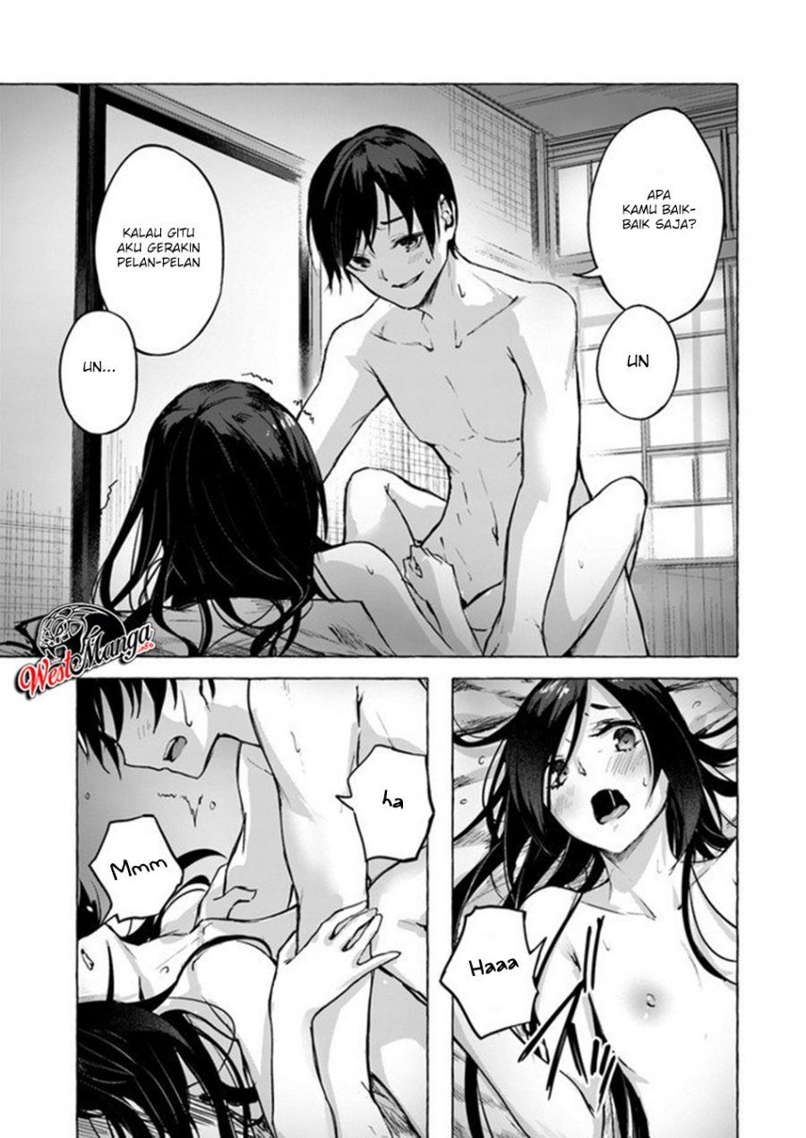 Sekkusu and danjon! ~ Wagaya no chika ni, H kaisū = reberu no danjon ga shutsugen shita?! Chapter 09 Bahasa Indonesia