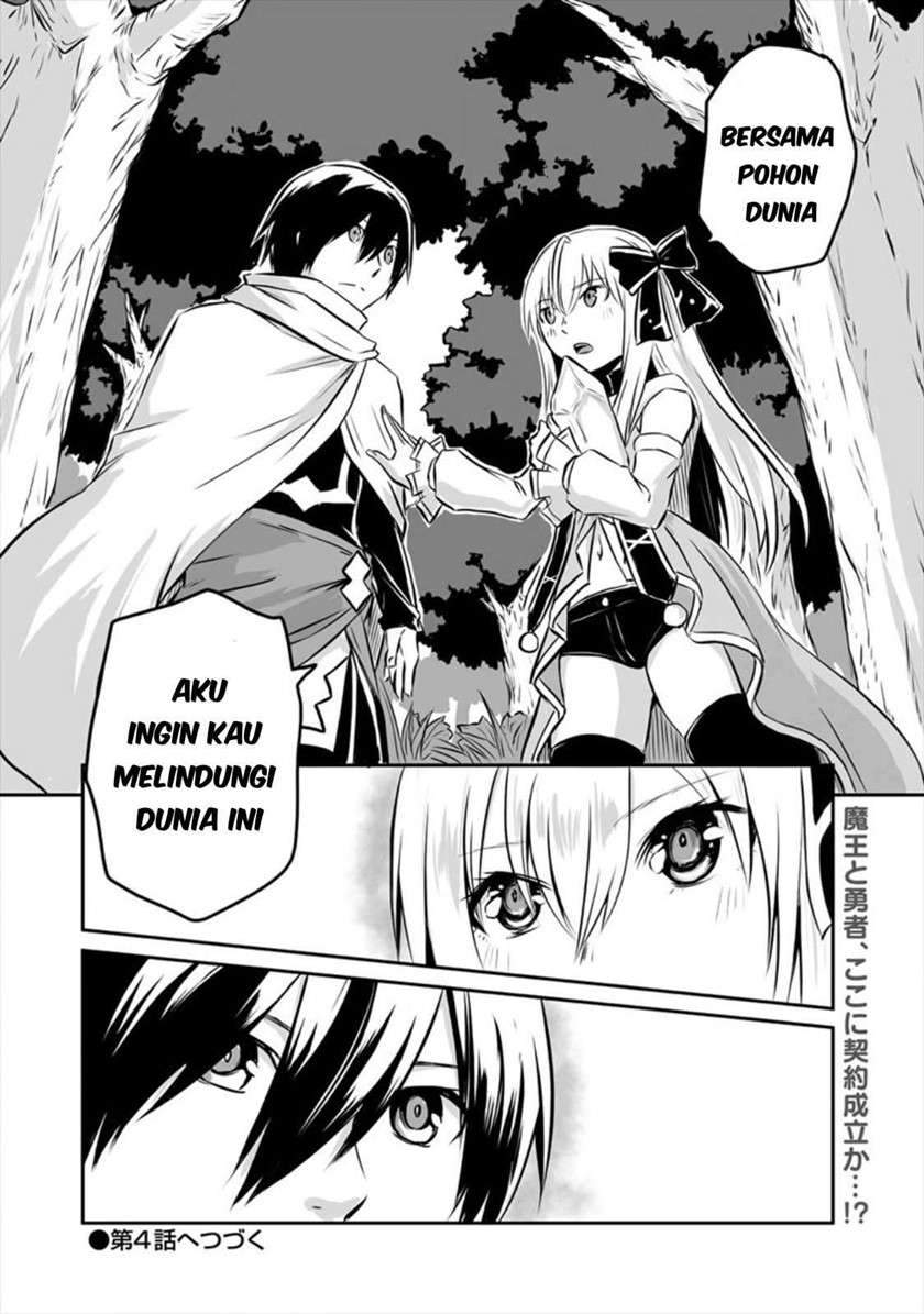 Kiraware Yuusha O Enjita Ore Wa, Naze Ka Last Boss Ni Sukarete Issho Ni Seikatsu Shitemasu! Chapter 03 Bahasa Indonesia