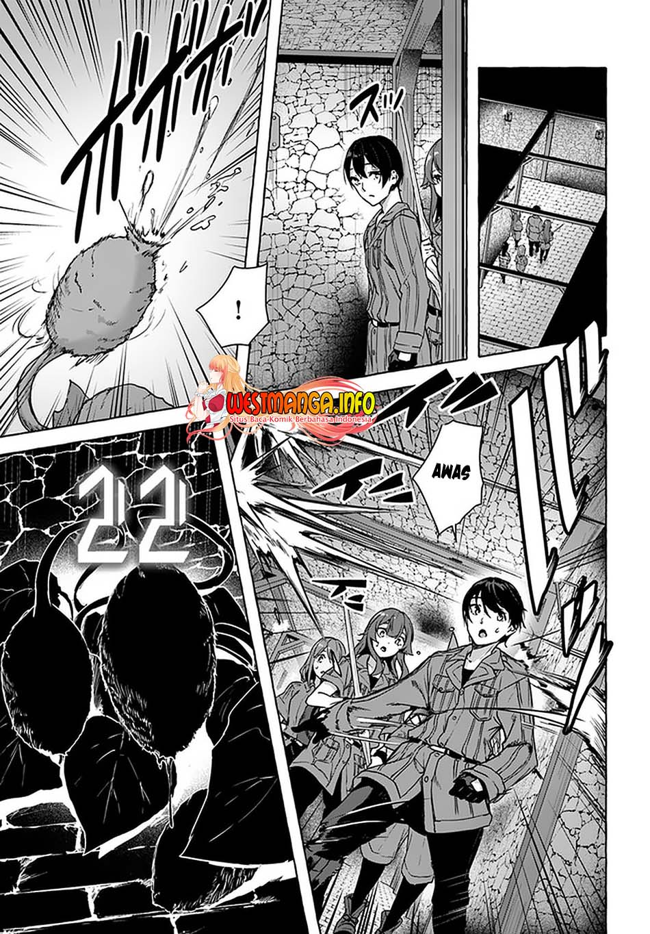 Sekkusu and danjon! ~ Wagaya no chika ni, H kaisū = reberu no danjon ga shutsugen shita?! Chapter 25 Bahasa Indonesia