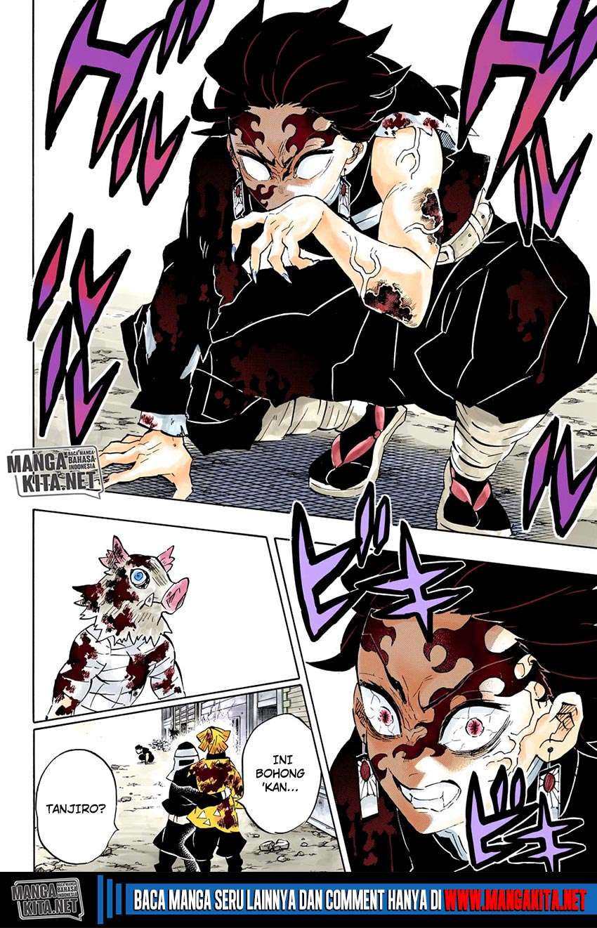 Kimetsu no Yaiba Chapter 201 [warna] Bahasa Indonesia