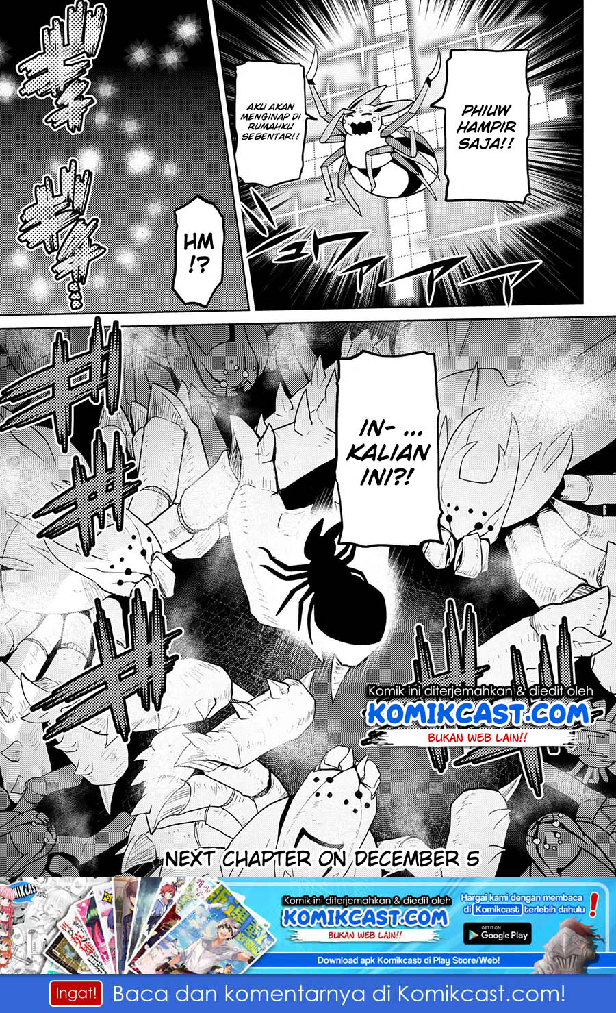 Kumo Desu ga, Nani ka? Chapter 40.1 Bahasa Indonesia