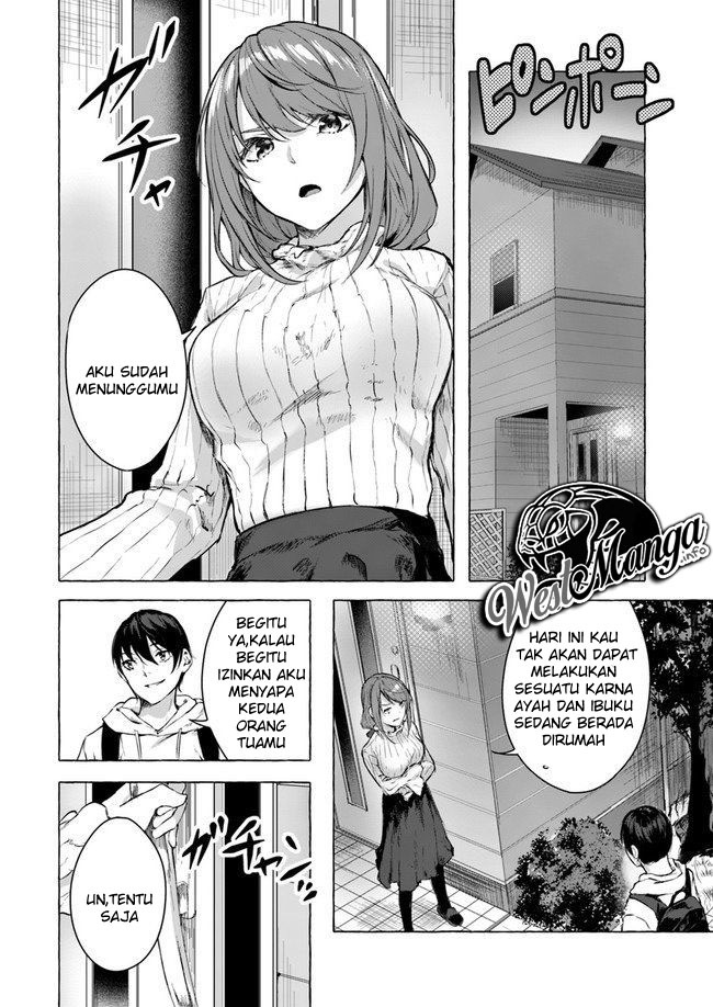 Sekkusu and danjon! ~ Wagaya no chika ni, H kaisū = reberu no danjon ga shutsugen shita?! Chapter 12 Bahasa Indonesia