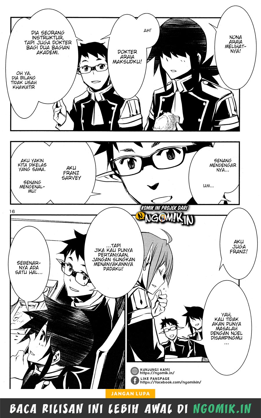 Shinju no Nectar Chapter 31.1 Bahasa Indonesia