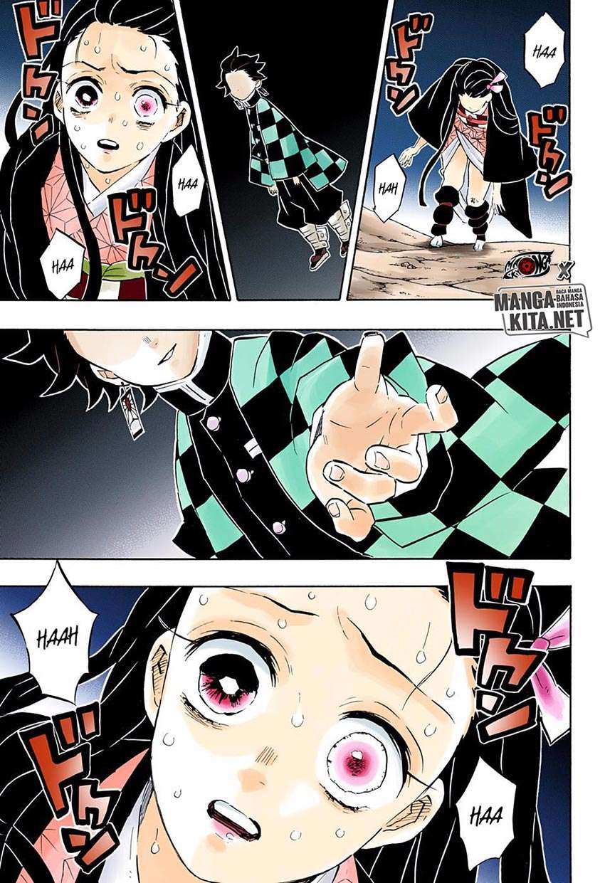 Kimetsu no Yaiba Chapter 196 warna Bahasa Indonesia