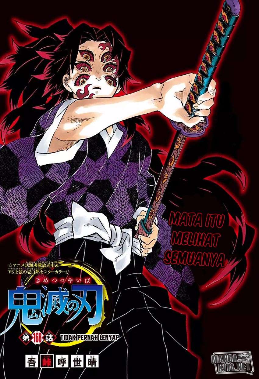 Kimetsu no Yaiba Chapter 168 Bahasa Indonesia