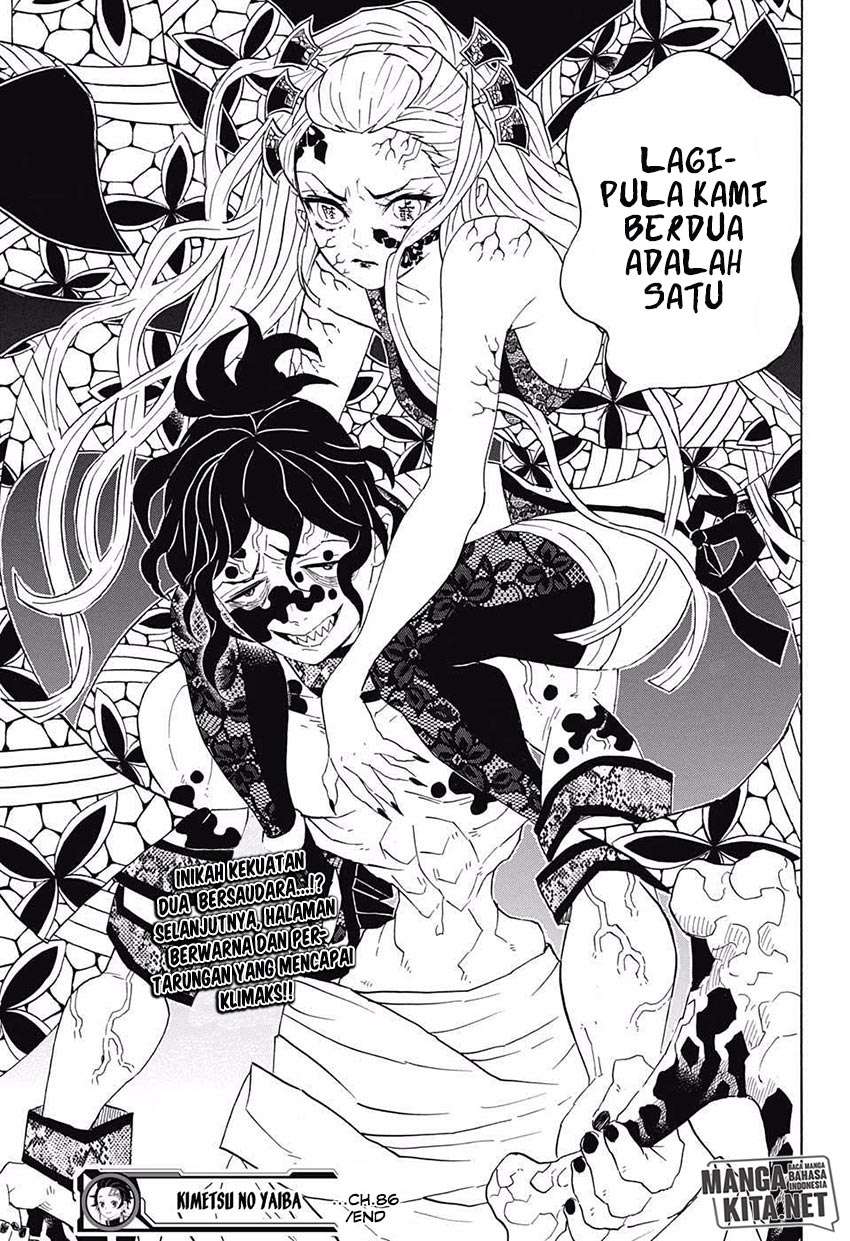 Kimetsu no Yaiba Chapter 86 Bahasa Indonesia