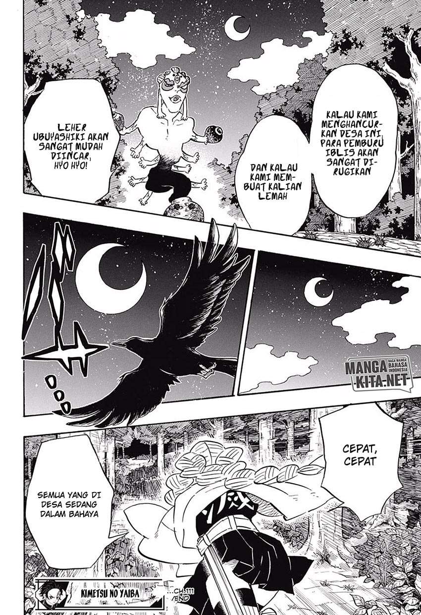 Kimetsu no Yaiba Chapter 111 Bahasa Indonesia