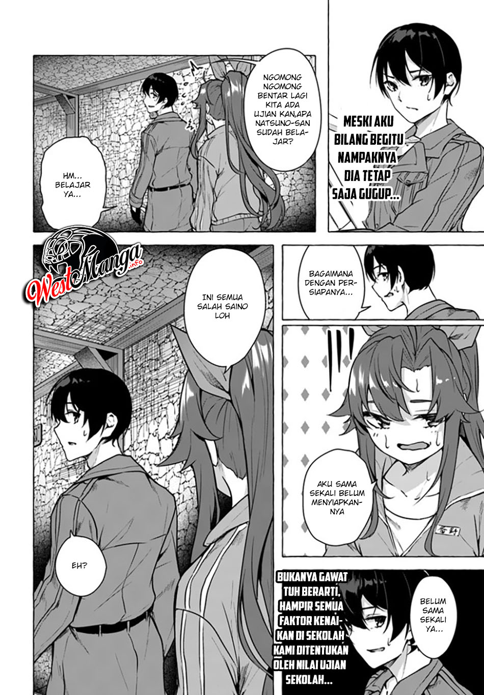 Sekkusu and danjon! ~ Wagaya no chika ni, H kaisū = reberu no danjon ga shutsugen shita?! Chapter 18 Bahasa Indonesia