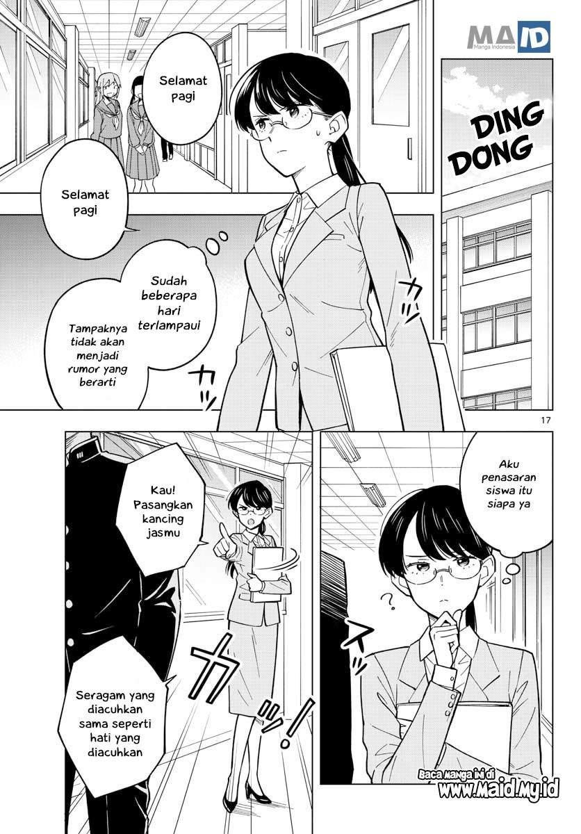 Sensei wa Koi o Oshie Rarenai Chapter 15 Bahasa Indonesia