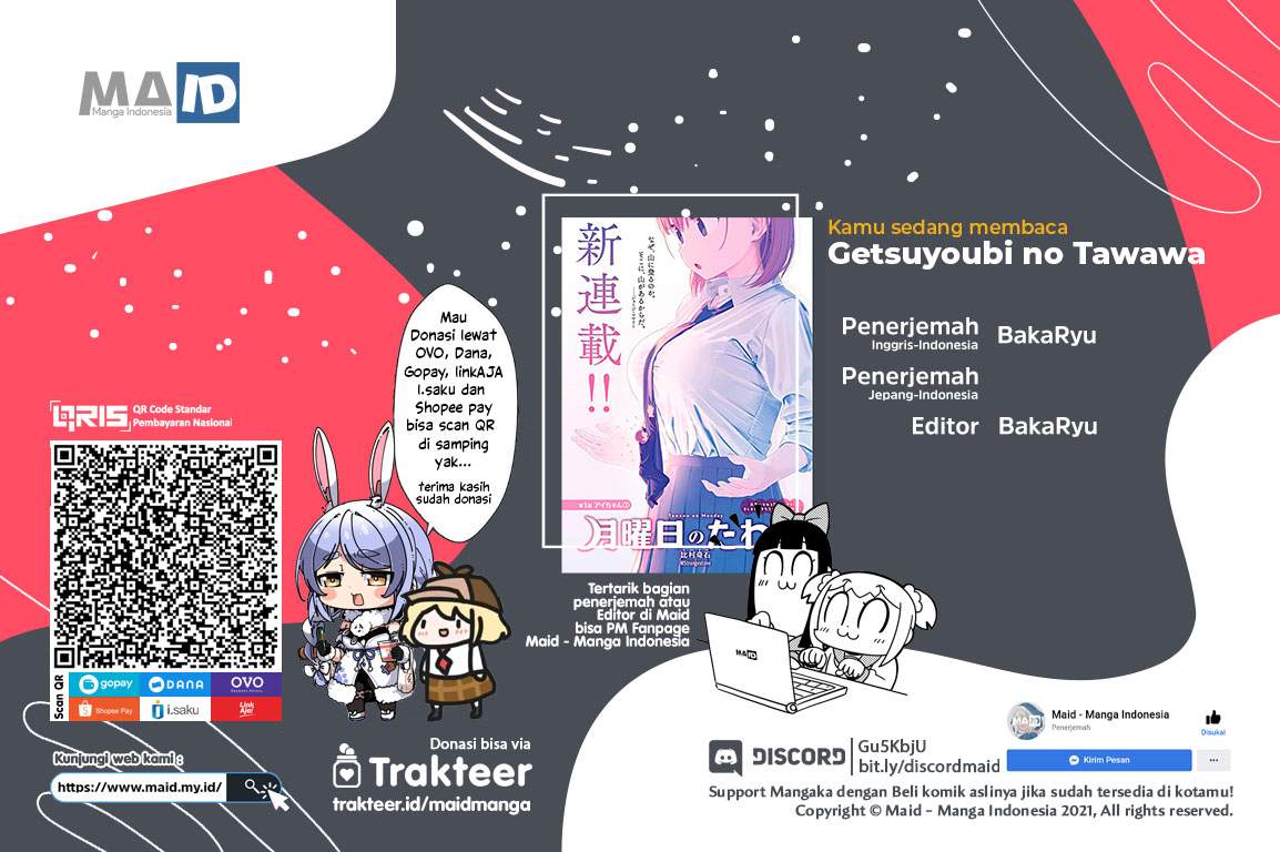 Getsuyoubi no Tawawa Chapter 04 Bahasa Indonesia