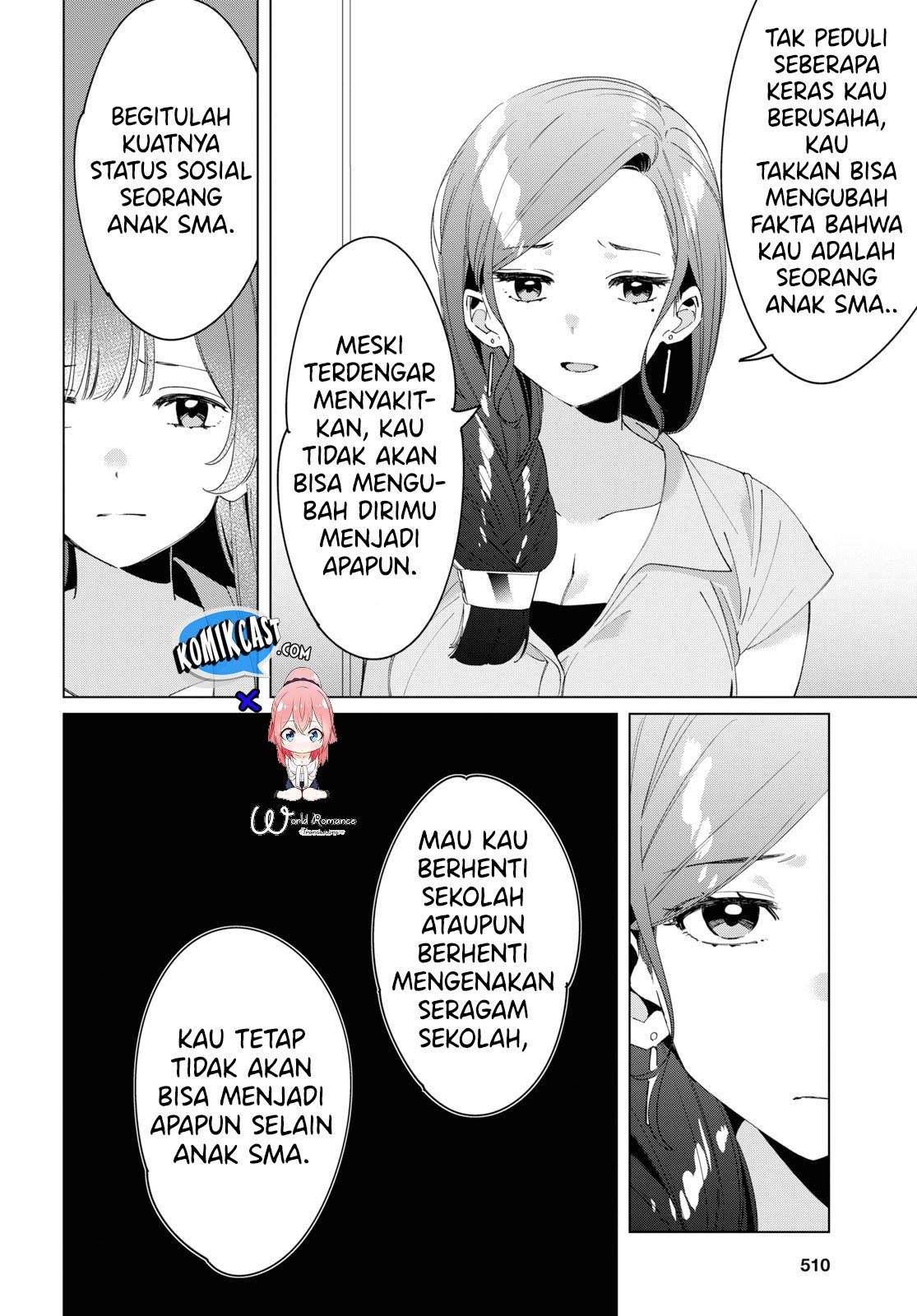 Hige o Soru. Soshite Joshikousei o Hirou. Chapter 16 Bahasa Indonesia