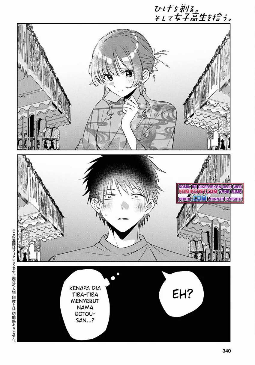 Hige o Soru. Soshite Joshikousei o Hirou. Chapter 35 Bahasa Indonesia