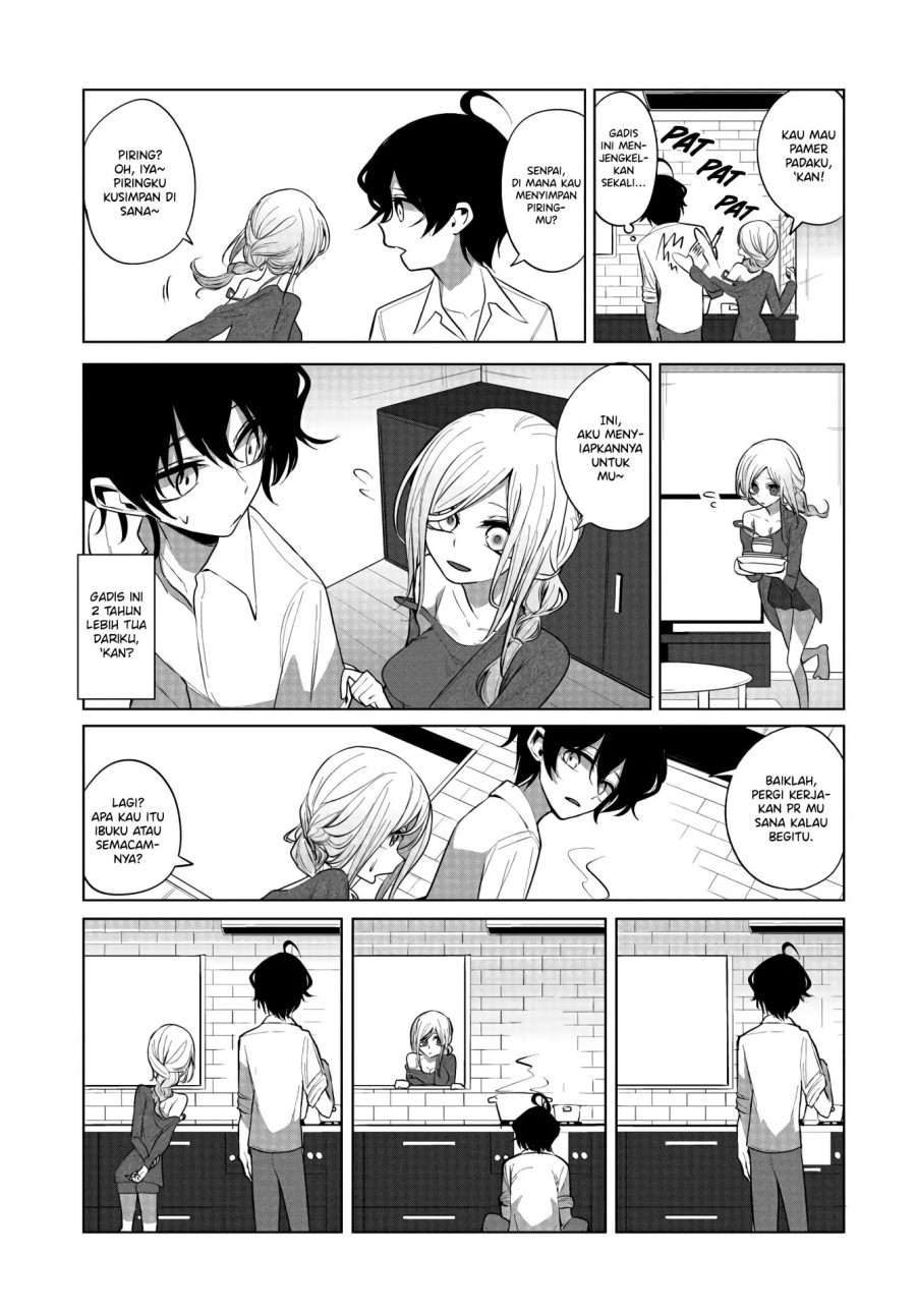 Mizuki-senpai no Koi Uranai Chapter 09 Bahasa Indonesia