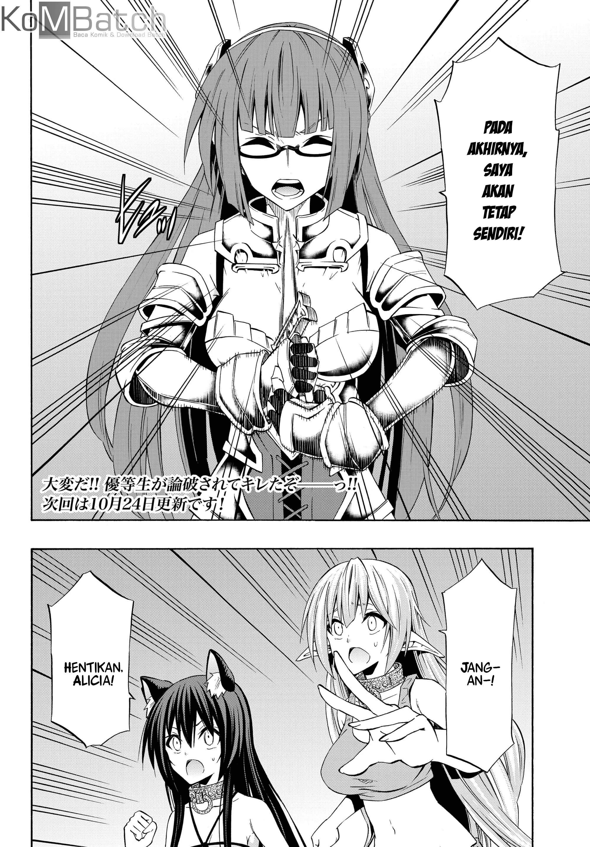 Isekai Maou to Shoukan Shoujo Dorei Majutsu Chapter 39 Bahasa Indonesia