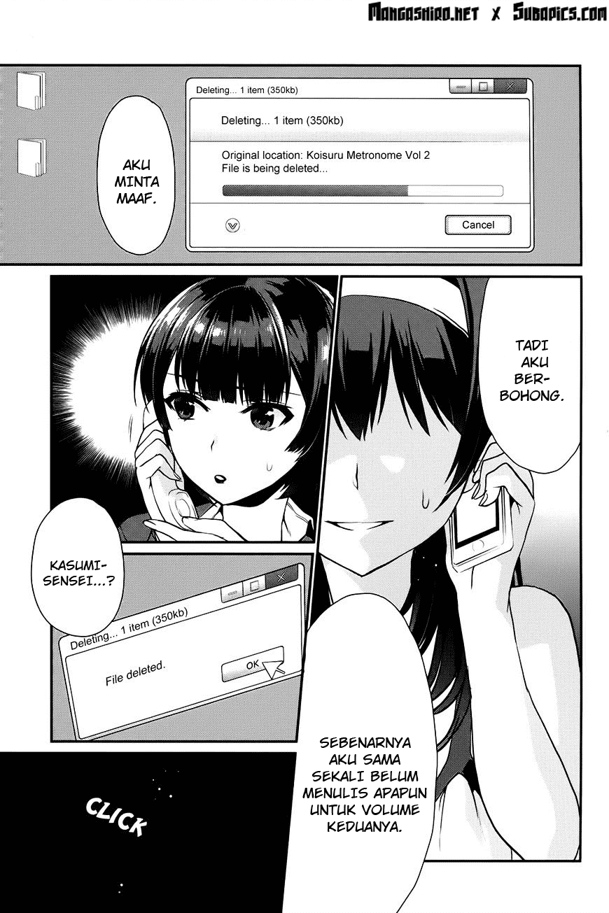 Saenai Heroine no Sodatekata: Koisuru Metronome Chapter 09 Bahasa Indonesia