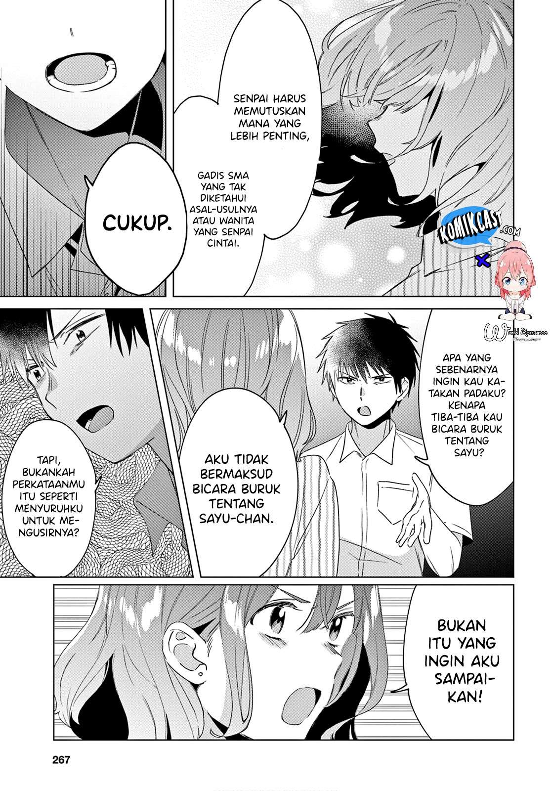 Hige o Soru. Soshite Joshikousei o Hirou. Chapter 17 Bahasa Indonesia