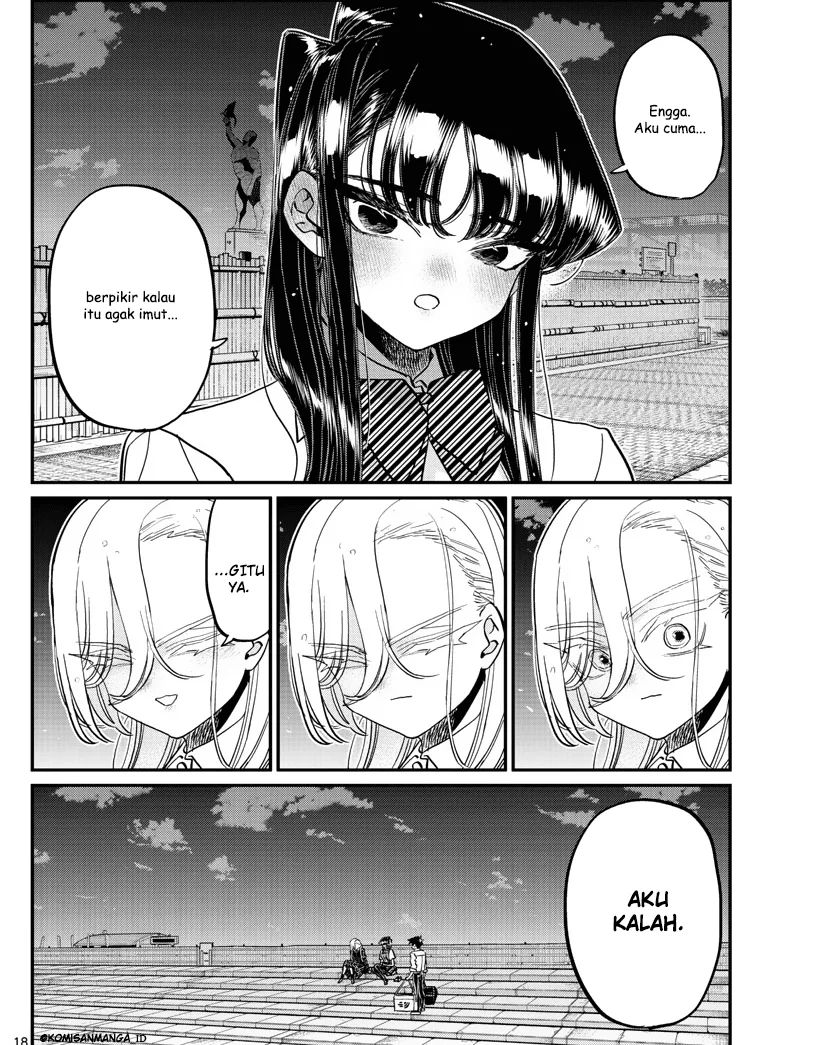 Komi-san wa Komyushou Desu. Chapter 391 Bahasa Indonesia