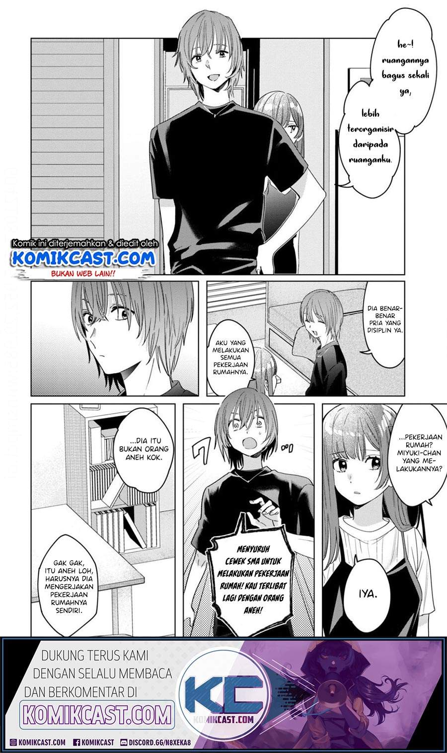 Hige o Soru. Soshite Joshikousei o Hirou. Chapter 21 Bahasa Indonesia