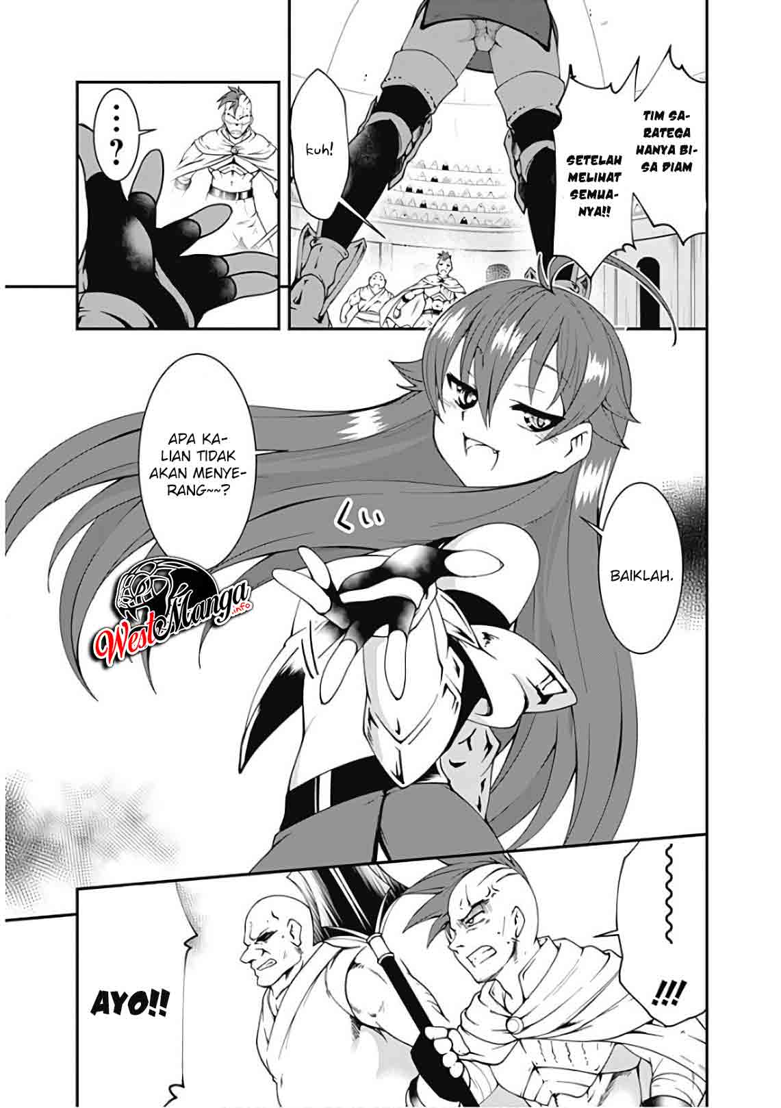 Jichou shinai Motoyuusha no Tsuyokute Tanoshii New Game Chapter 47 Bahasa Indonesia