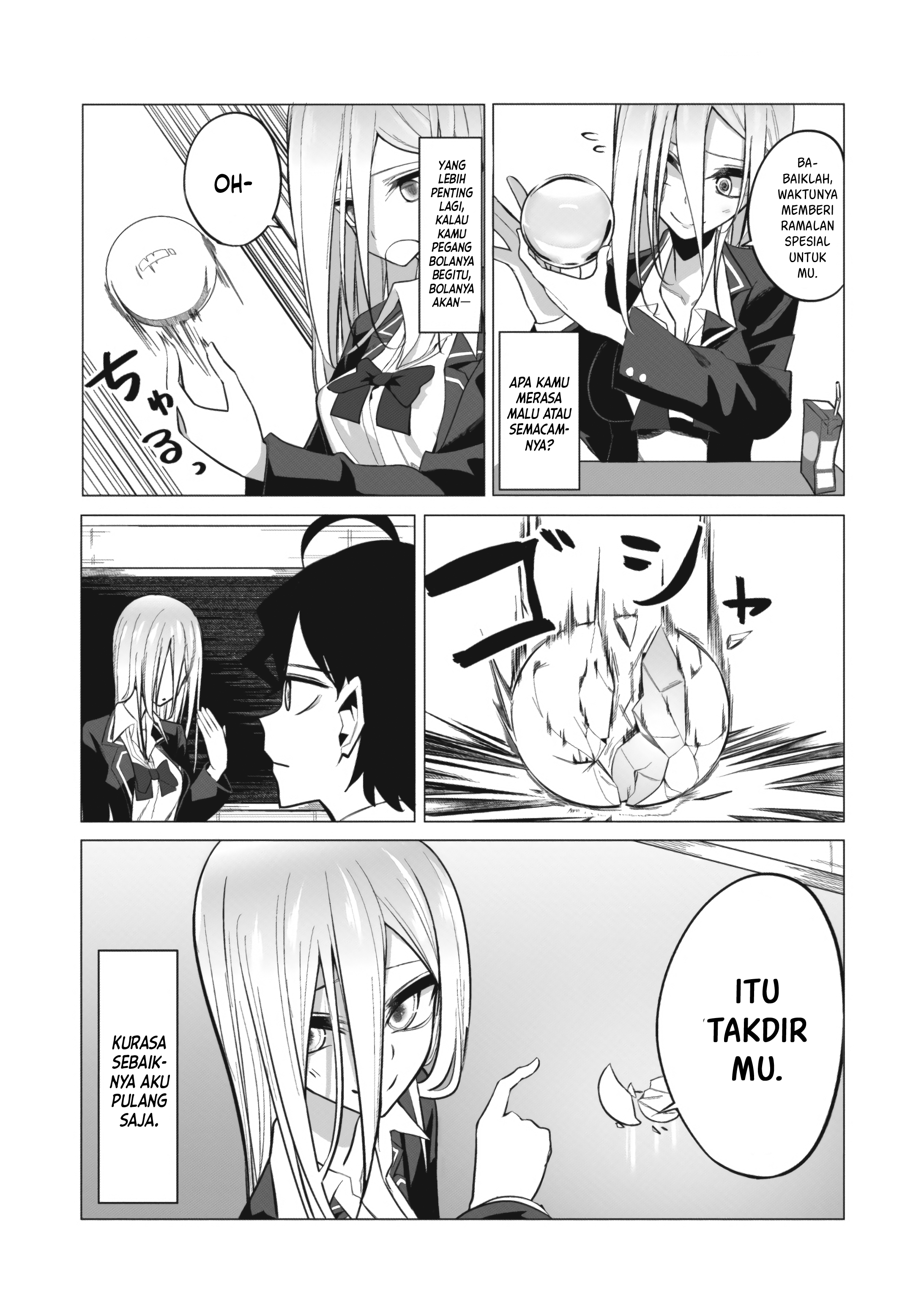 Mizuki-senpai no Koi Uranai Chapter 02 Bahasa Indonesia